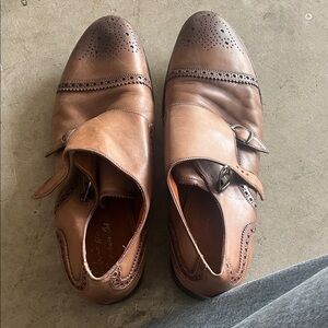 Men's Brown Leather Dress Shoes